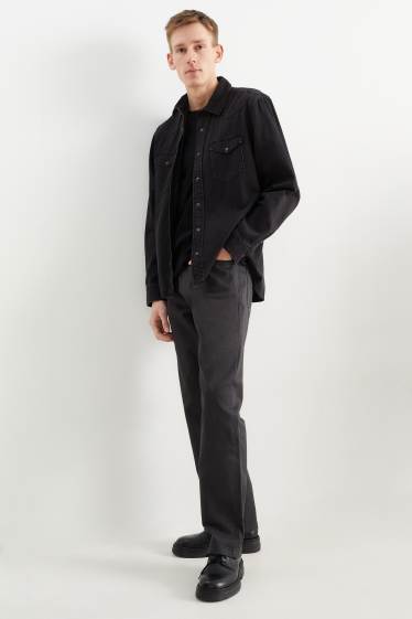 Herren - Hose - Regular Fit - dunkelgrau