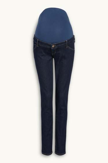 Donna - Jeans premaman - slim fit - LYCRA® - jeans blu scuro
