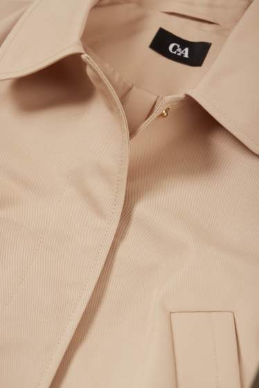 Dames - Jas - licht beige