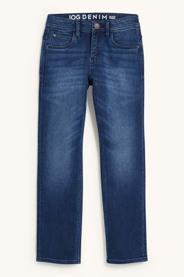 Kinder Jungen - Straight Jeans - Jog Denim - dunkeljeansblau