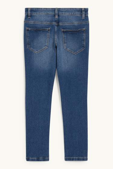 Kinderen: jongens - Skinny jeans - jeansblauw