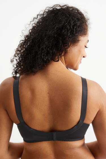 Women - Non-wired minimiser bra - black
