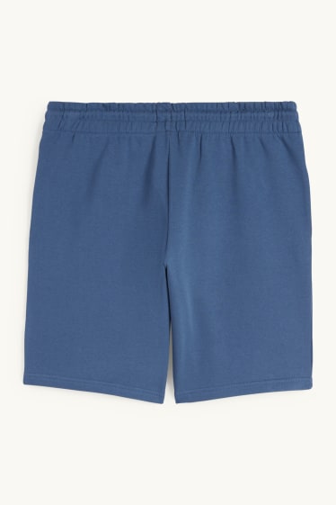 Heren - Sweatshorts - donkerblauw
