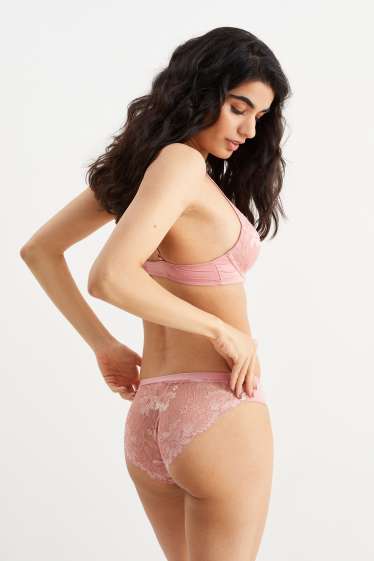 Femmes - Culotte - rose