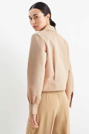 Dames - Jas - licht beige