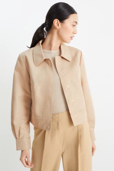 Dames - Jas - licht beige