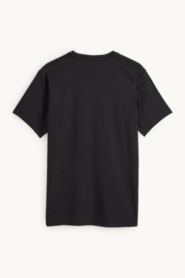 Herren - Sport-Shirt - Regular Fit - schwarz