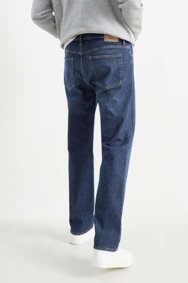 Herren - Regular Jeans - LYCRA® - dunkeljeansblau