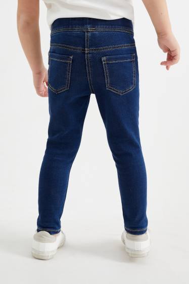 Enfants filles - Lot de 2 - jegging jeans - jean bleu foncé