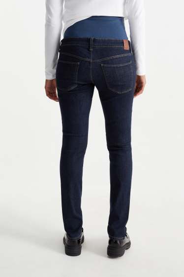 Donna - Jeans premaman - slim fit - LYCRA® - jeans blu scuro