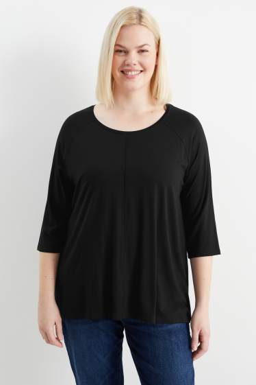Femmes - T-shirt - noir
