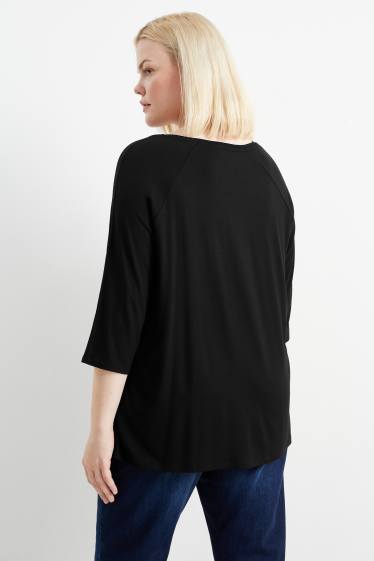 Femmes - T-shirt - noir