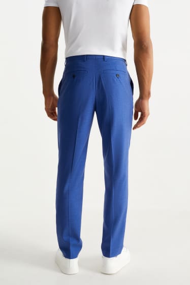 Men - Mix-and-match trousers - regular fit - Flex - LYCRA® - dark blue