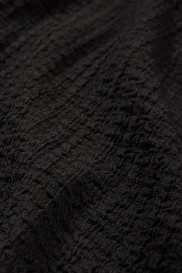 Femei - Rochie-tricou - negru