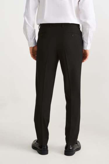 Bărbați - Pantaloni modulari - regular fit - Flex - LYCRA®  - negru