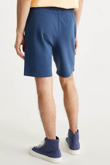 Heren - Sweatshorts - donkerblauw