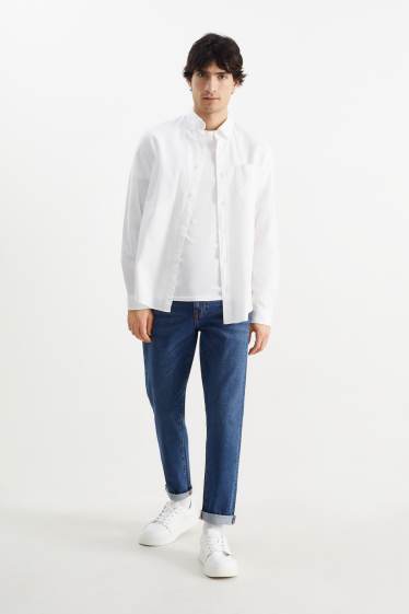 Uomo - Tapered jeans - LYCRA® - jeans blu scuro