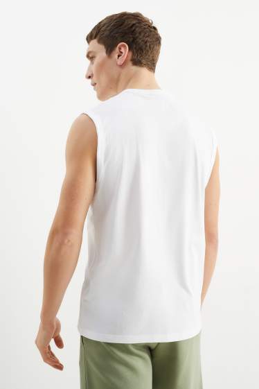 Home - Samarreta sense mànigues - blanc