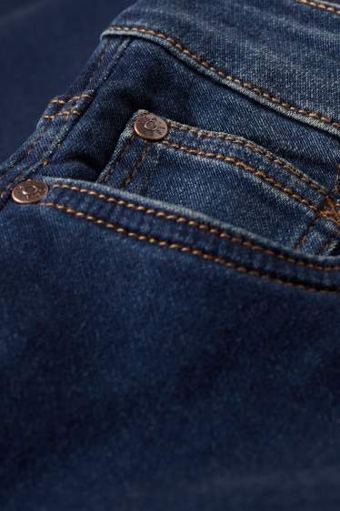 Kinderen: jongens - Skinny jeans - jog denim - jeansdonkerblauw