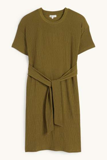 Femmes - Robe de grossesse - vert foncé