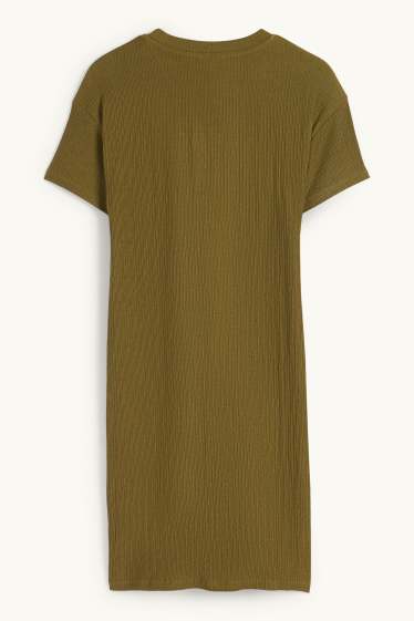 Femmes - Robe de grossesse - vert foncé