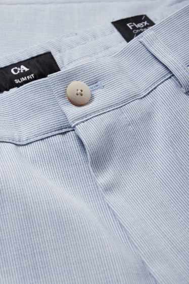 Herren - Baukasten-Hose - Slim Fit - Flex - blau