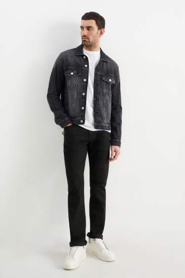 Hommes - Straight jean - LYCRA® - noir