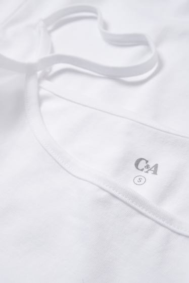 Women - Multipack of 2 - basic top - white / white