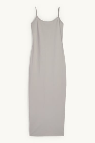 Femmes - Robe moulante - gris
