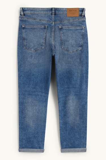 Femmes - Boyfriend jean - mid waist - jean bleu