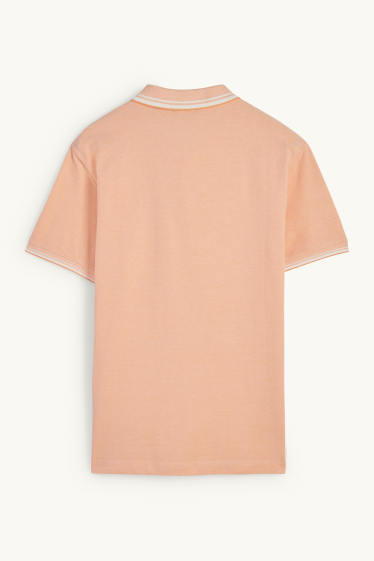Herren - Poloshirt - orange