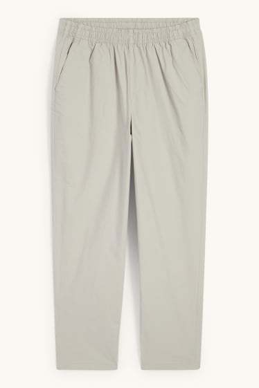 Heren - Chino - tapered fit - grijs