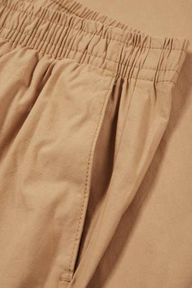 Pánské - Kalhoty chino - tapered fit - béžová