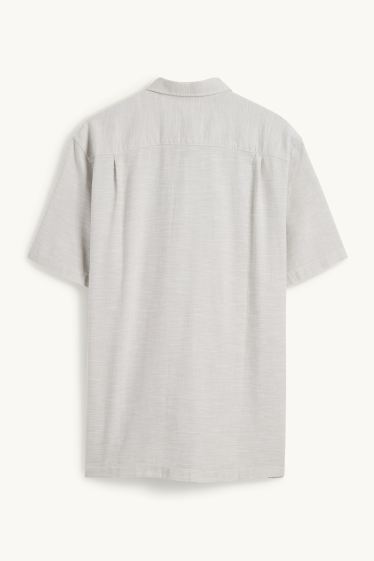 Men - Shirt - regular fit - Kent collar - mint green