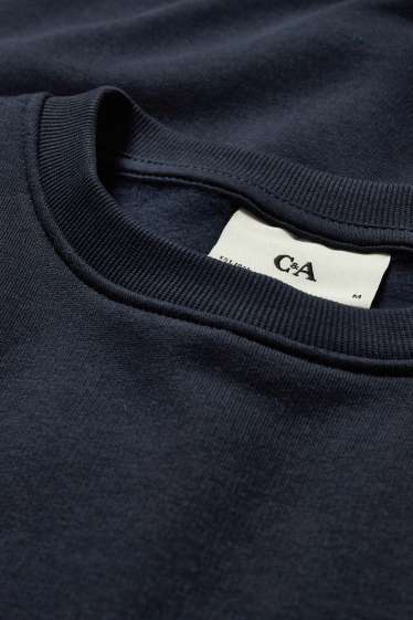 Pánské - Mikina - tmavomodrá