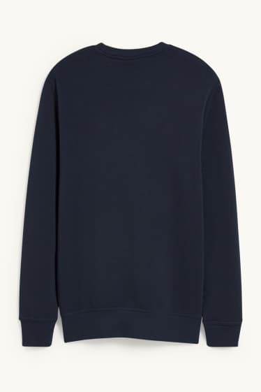 Pánské - Mikina - tmavomodrá