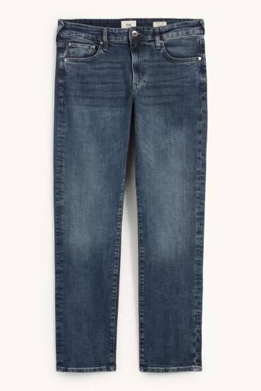 Hommes - Straight jean - LYCRA® - jean bleu foncé