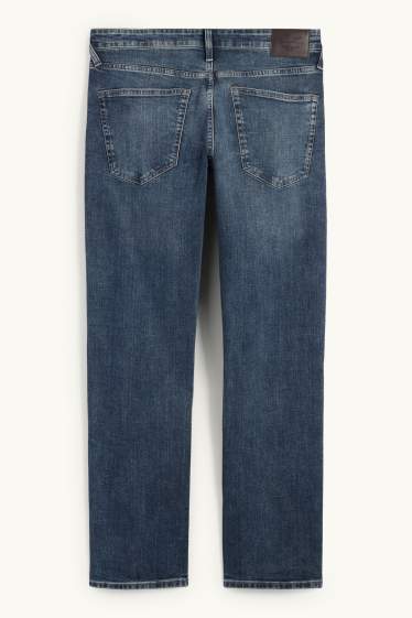 Hommes - Straight jean - LYCRA® - jean bleu foncé