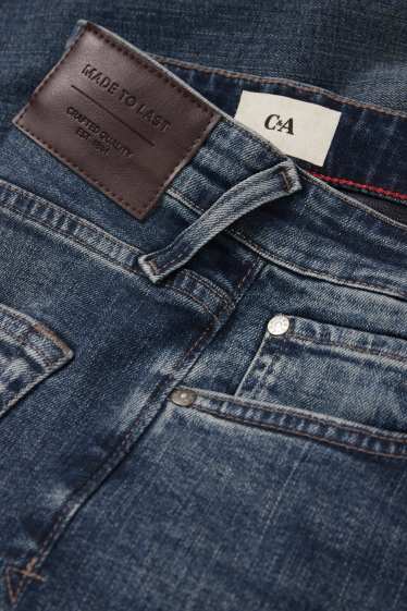 Hommes - Straight jean - LYCRA® - jean bleu foncé