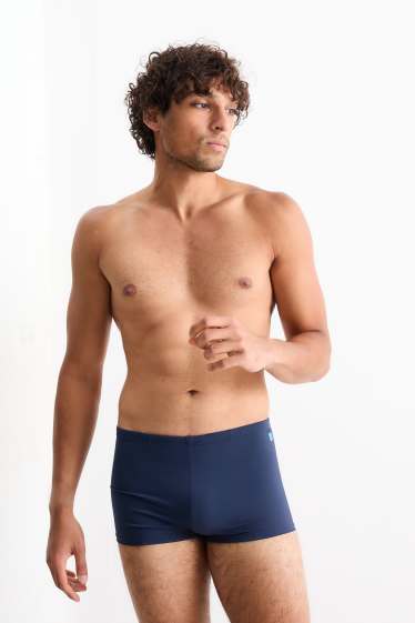 Hommes - Maillot de bain - LYCRA® - bleu foncé