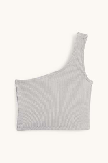 Dona - Top crop - gris