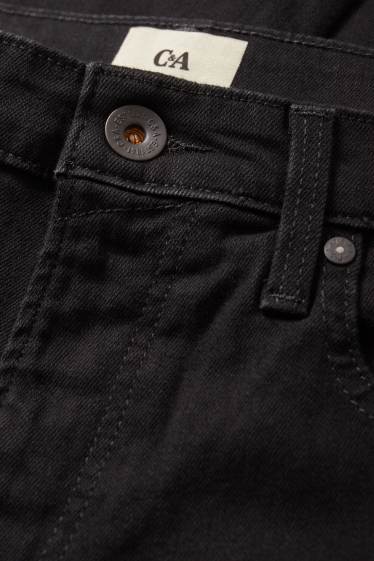 Pánské - Straight jeans - LYCRA® - černá