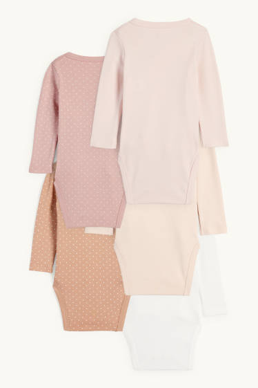 Baby Mädchen - Multipack 5er - Baby-Body - rosa