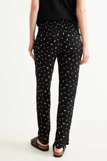 Donna - Pantaloni premaman - fantasia - nero