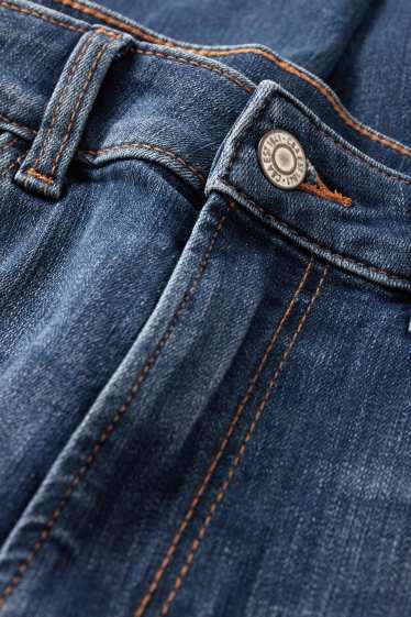 Femei - Slim jeans - talie înaltă - denim-albastru