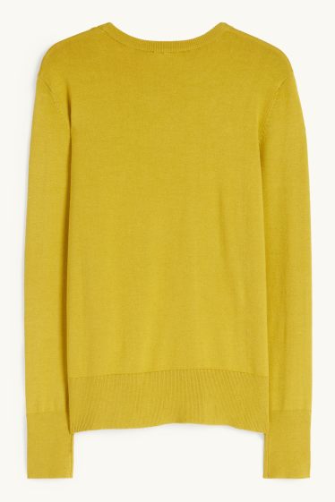 Women - Jumper - mustard yellow