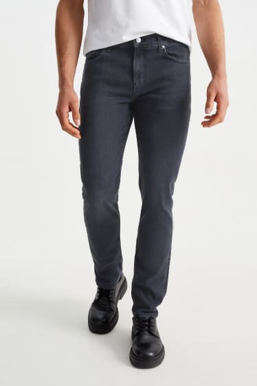 Men - Slim jeans - black