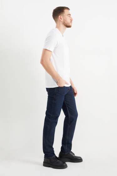 Hommes - Straight jean - jean bleu foncé