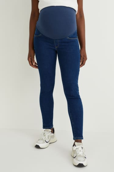 Damen - Umstandsjeans - Jegging Jeans - jeansblau