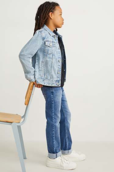 Nen - Straight jeans - texà blau
